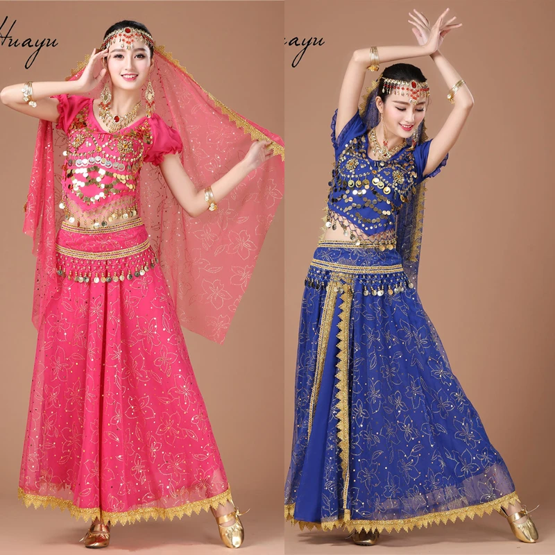 Женский костюм для танца живота комплект из 3 предметов|belly dance costumes|bollywood costumeswomen