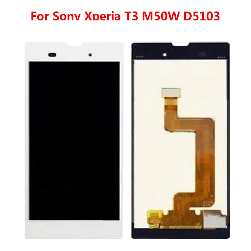 5 3 дюймовый для Sony Xperia T3 ЖК дисплей M50W D5103 сенсорный экран дигитайзер с рамкой