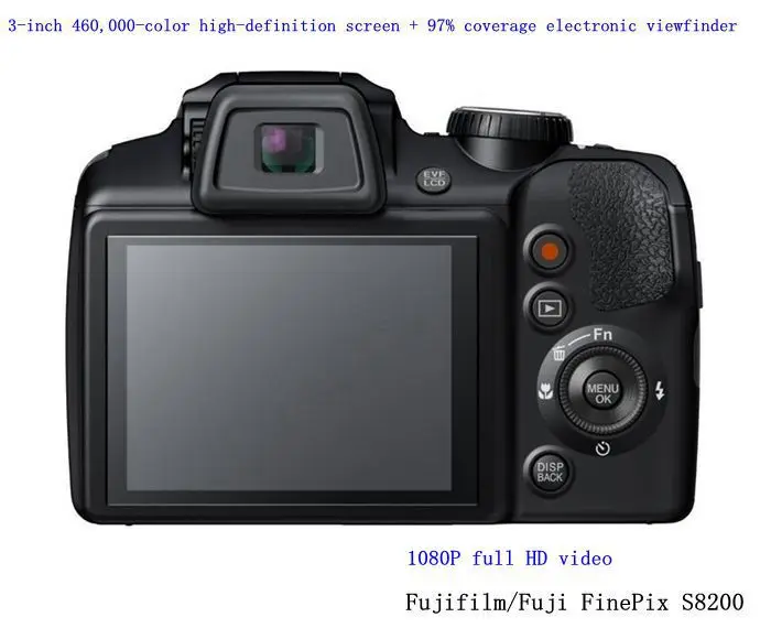 Fujifilm S8200 цифровые зеркальные камеры 16.2 млн. 40 оптический зум кмоп-датчик 1 / 2.3 HD