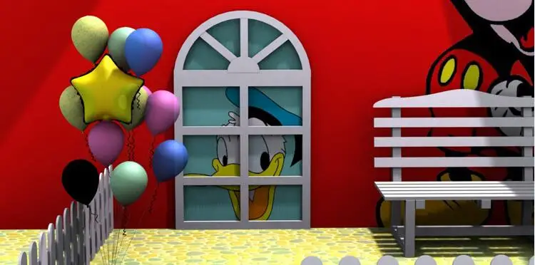 Аксессуары для детского сада парка декоративные элементы и школы детей