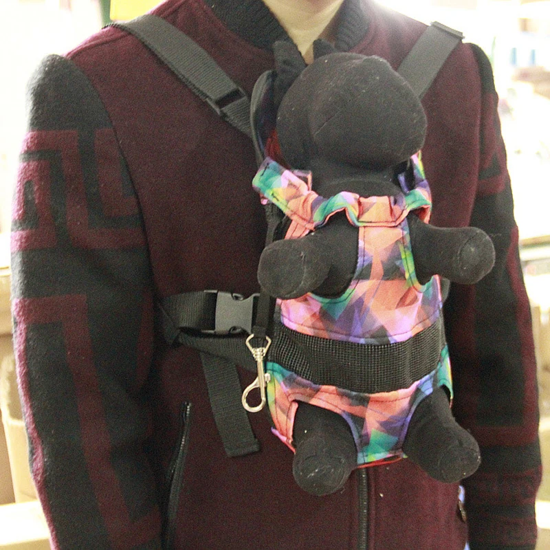 Регулируемая джинсовая Передняя переноска/Сумка для маленьких собак и кошек