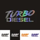 3D наклейка для автомобиля TURBO DIESEL наклейки на мотоциклы s Светоотражающая наклейка для стайлинга автомобиля 12,9*5 см, купите 2, Сэкономьте половину наклейки на заказ