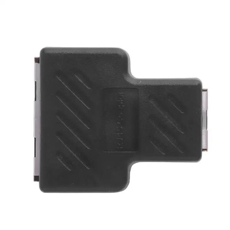 ALLOYSEED RJ45 Сплиттер Адаптер от 1 до 2 двойной женский порт CAT5/CAT 6 LAN Ethernet Sockt сетевые