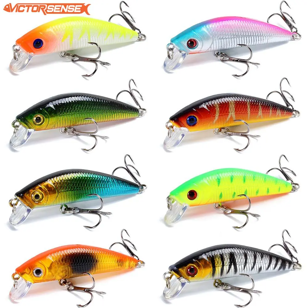 

Victorsense Minnow Fishing Lures 7cm 7.9g Crankba Floating Isca Artificial Hard Bait Bass Topwater Pesca Wobblers Carp VSYE004