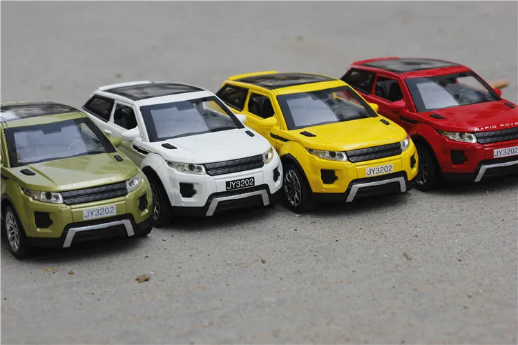 1:32 игрушечный автомобиль Range Rover Модель автомобиля из металлического сплава Diecasts& игрушечный Транспорт модель оттягивающийся электрический автомобиль игрушки для детей