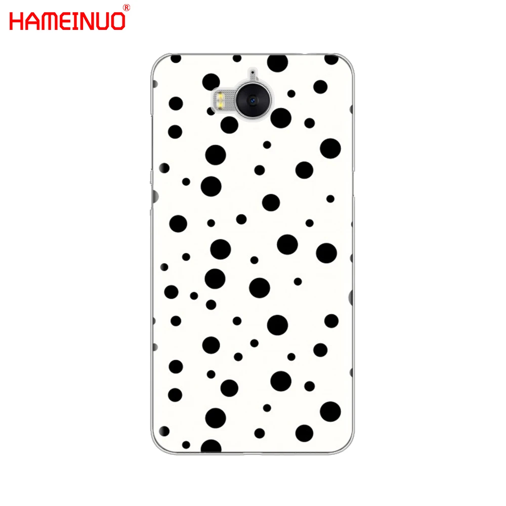 Чехол для мобильного телефона с узором в горошек huawei honor 3C 4X 4C 5C 5X 6 7 Y3 Y6 Y5 2 II Y560 Y7 2017