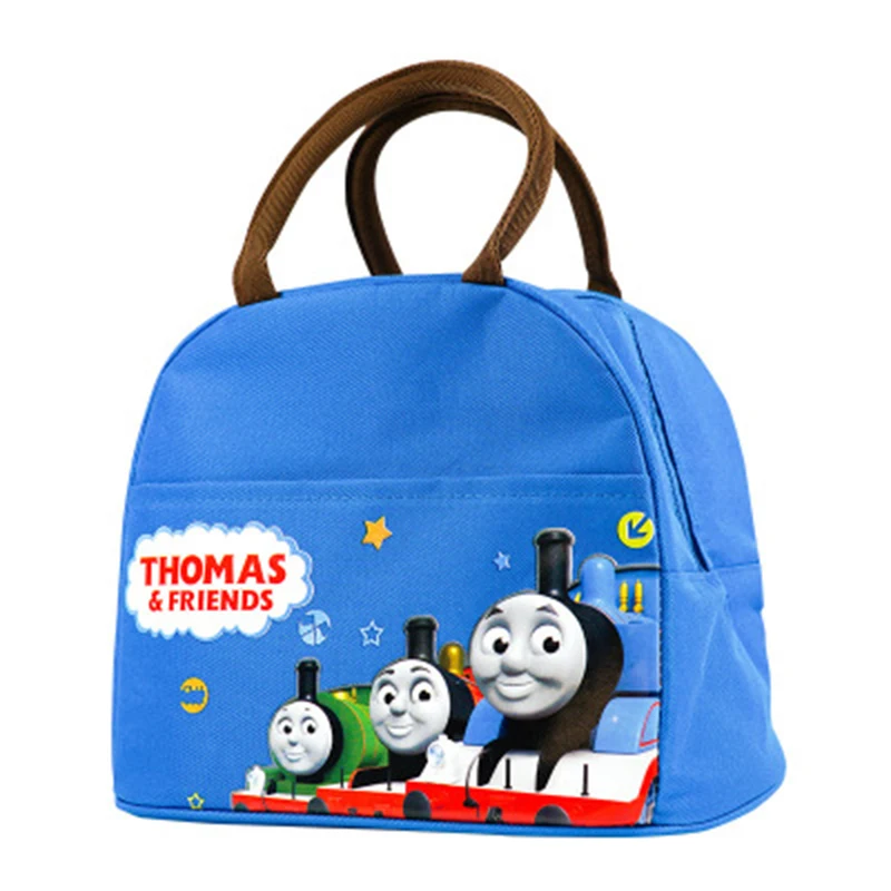 Поезд Thomas Мода Ткань Оксфорд обед мешок прекрасный мультфильм непромокаемые