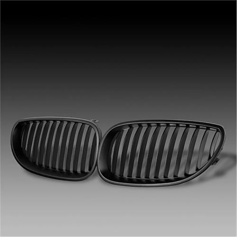 

Front Black Sport Wide Kidney Grille For BMW E60 E61 5 Series M5 2003-2009