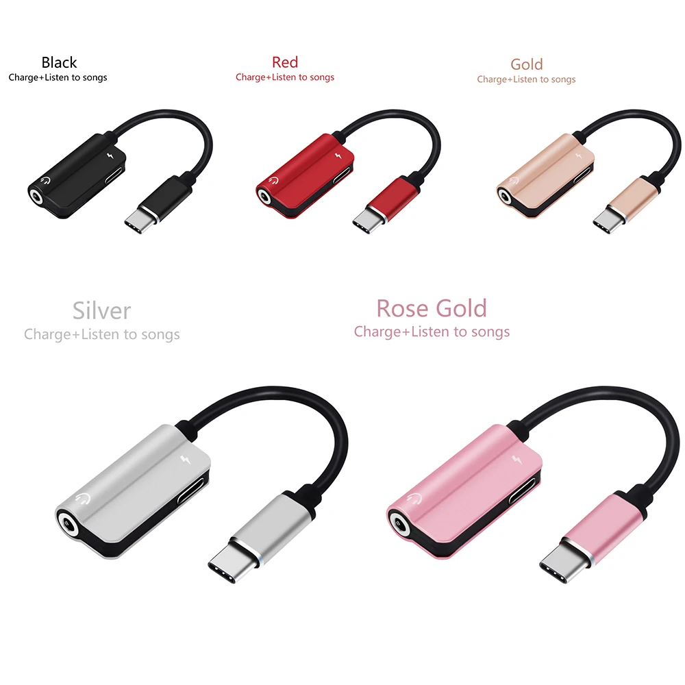 AUX быстрый USB C разъем для наушников тип-c мужчин и женщин разветвитель Кабель 3,5 мм 2 в 1 адаптер аудио конвертер для huawei P20 Pro