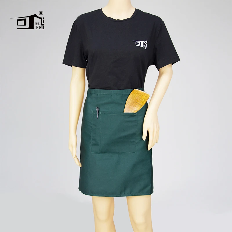 

Оригинальный Регулируемый Кухонный Фартук KEFEI Корейский унисекс с карманами кожаный фартук брезентовый рабочий Поясной фартук раковина