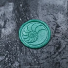 Nautilus спираль воск печатьпляж свадебные приглашения печатьnautilus воск штамп подарочный набор