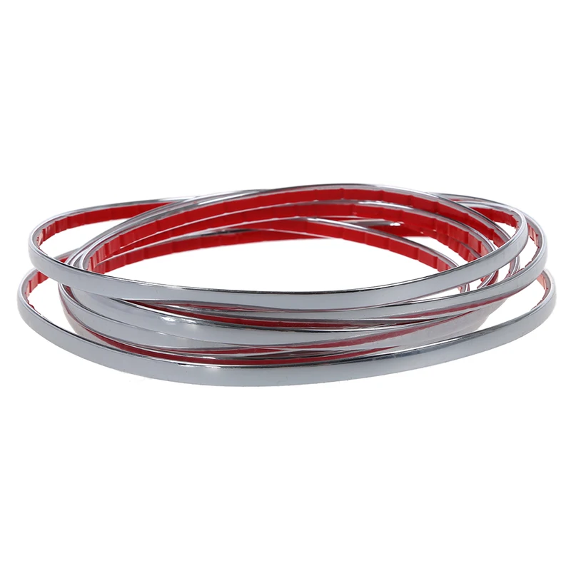 Хромированная Серебряная клейкая лента 7 мм 3 м авто|Хромирование| |