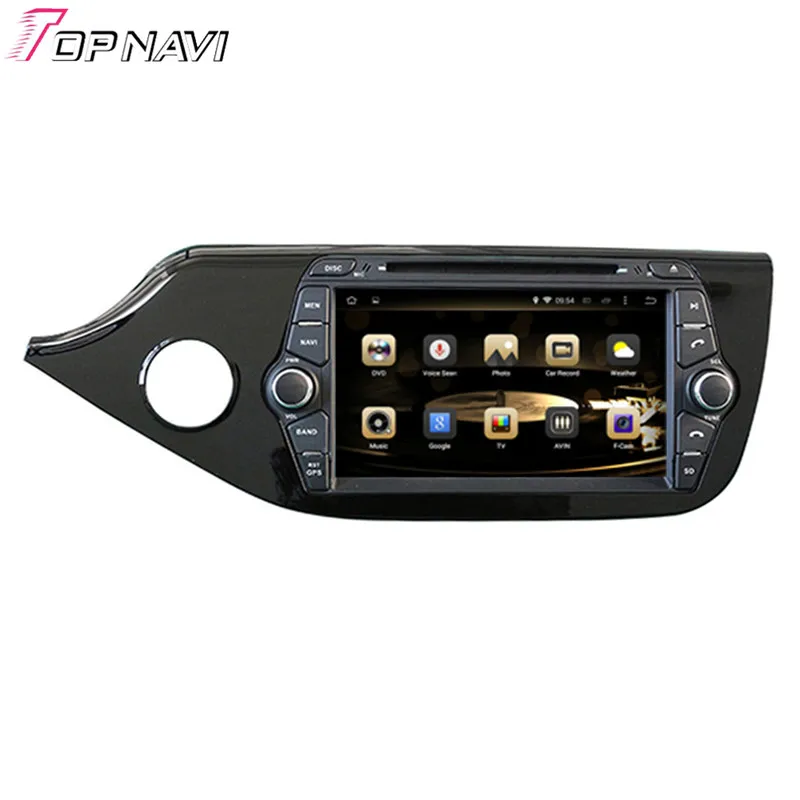 Topnavi 8'' Brand Quad Core Android 6.0 Car GPS Navigation for KIA CEED 2012- Autoradio DVD Multimedia Audio Stereo | Автомобили и