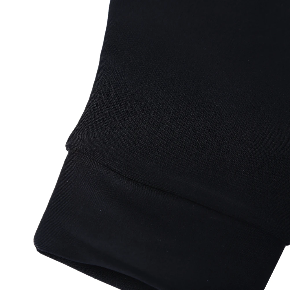 

1 Pair Magnetic Therapy Fingerless Gloves Arthritis Pain Relief Heal Joints Braces Supports Health Care Tool Compression black