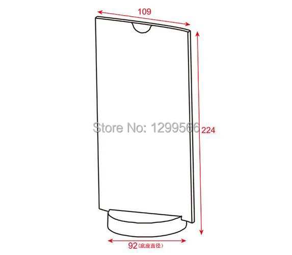 Модный Вращающийся акриловый выставочный стенд карта меню ресторана рекламная