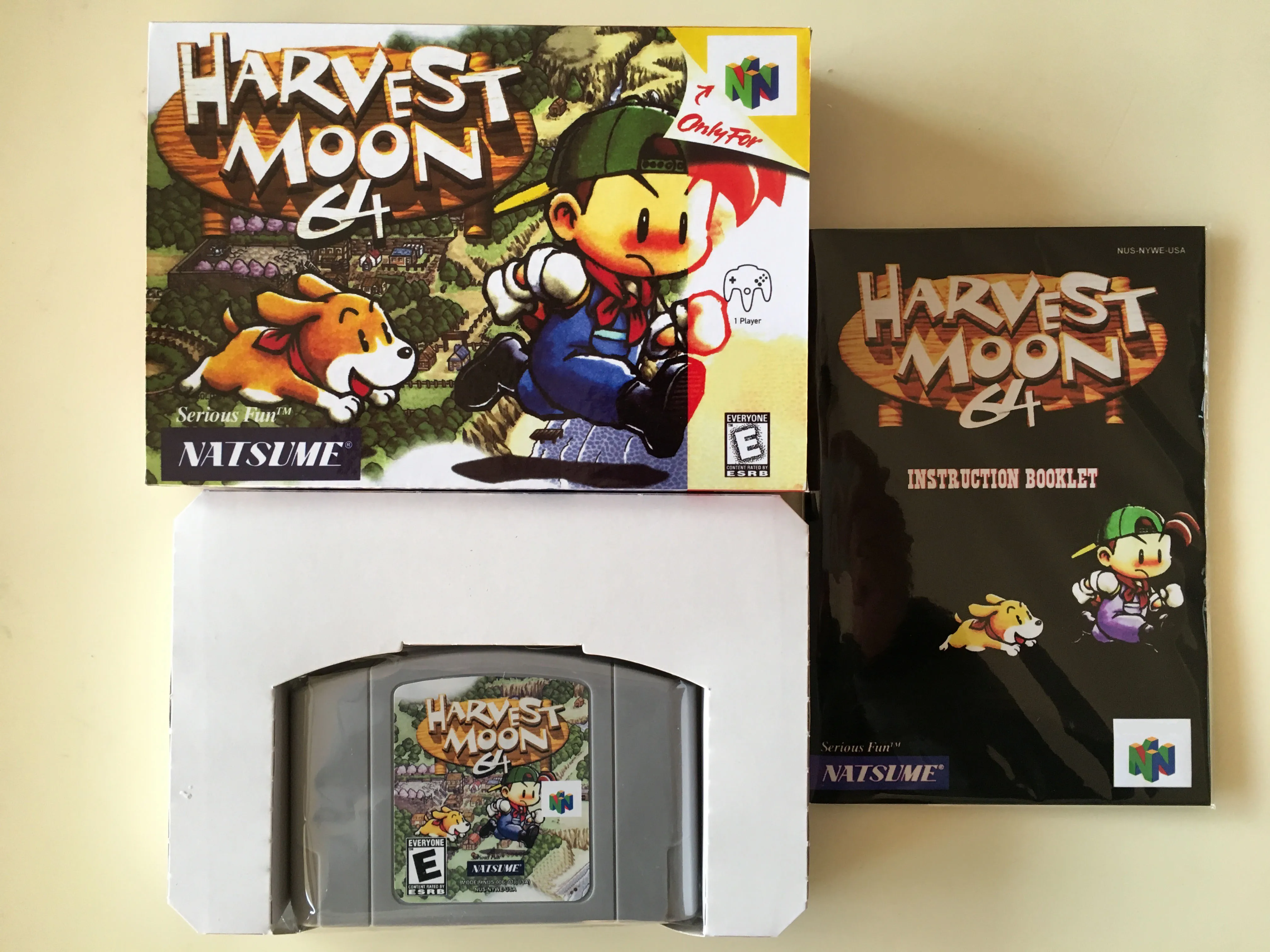 64 Bit Games ** Harvest Moon 64 ( PAL English Version!! box+manual+cartridge!! )