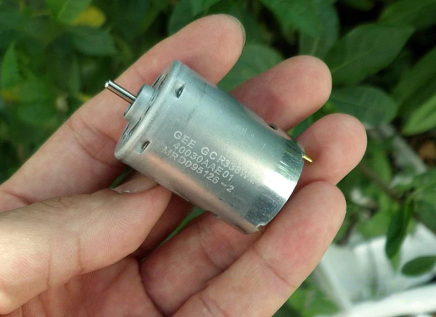 1 шт. Сильный магнитный микро-мотор с высоким крутящим моментом DC6V 18500 об/мин 380 мотор для DIY модель корабля модель автомобиля электрическая техника горячая распродажа