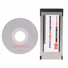 Планшет OOTDTY PCI-E PCI Express на 2 порта USB 3,0, адаптер-преобразователь карты Expresscard 34 мм-sata на usb