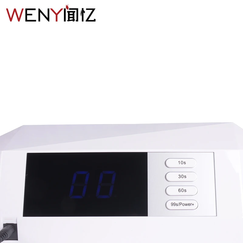WENYI 72 W Светодиодный Сушилка для ногтей лампа для отверждения гель-лака для ногтей маникюр 10 s/30 s/60 s/99 s Авто сенсорная машина инструменты для дизайна ногтей