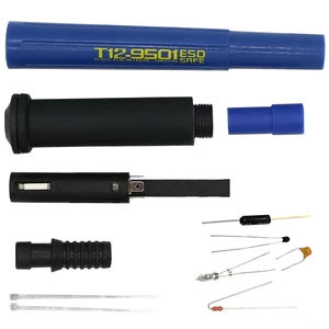 Паяльная ручка 9501, набор сделай сам для светодиодной паяльной станции T12 STCSTM32 O светодиодный с шариковым и ртутным переключателем