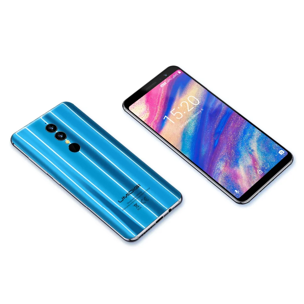 Umidigi A1 Pro Global Version Android 8.1 Mobile Phone 5.5 " 18: 9 Full Screen 3150mAh 3GB RAM 16GB ROM MT6739 Quad Core Face ID |