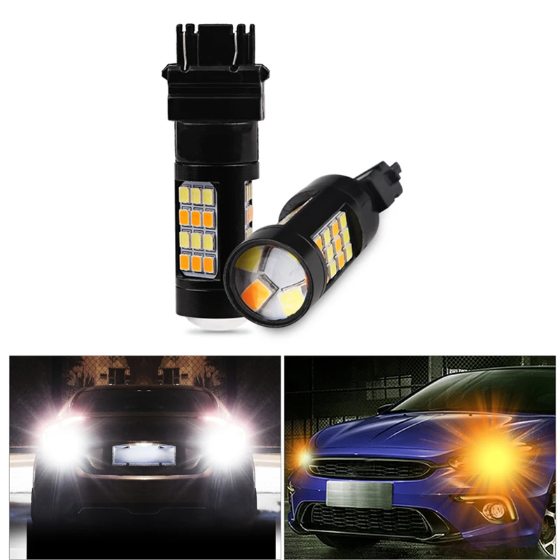 1 пара поворотники T25 3157 7443 42 SMD 12 В|Сигнальная лампа| |