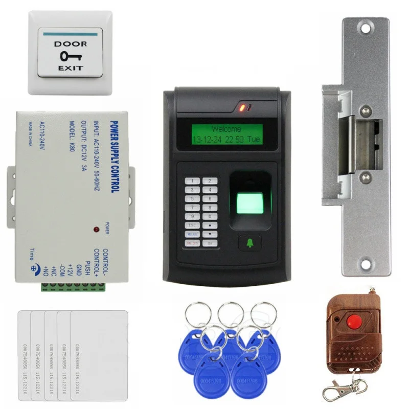 Пульт дистанционного управления 125 кГц RFID ЖК клавиатура отпечатков пальцев ID