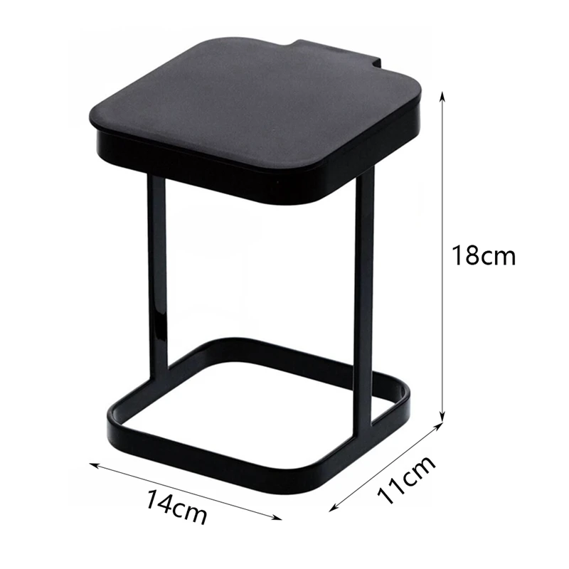 Офисная маленькая мусорная корзина Настольная откидная крышка для бумаги в