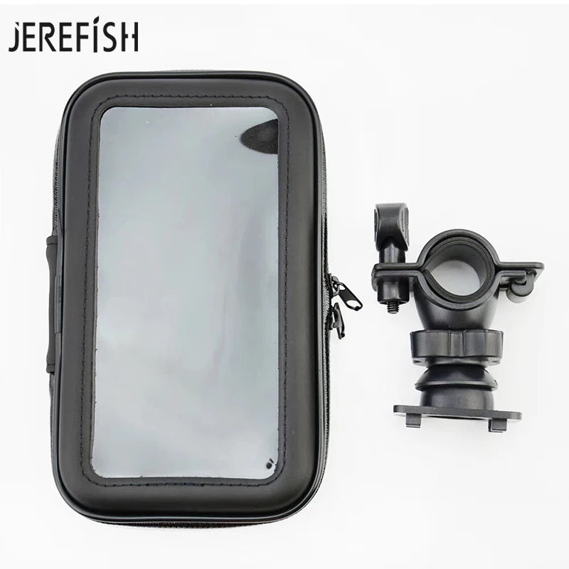 Велосипедный держатель для телефона JEREFISH MTB водонепроницаемый чехол велосипеда