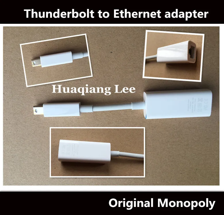 Кабель адаптер Thunderbolt к гигабитному кабелю Ethernet ethernet для mac book pro air|thunderbolt to|thunderbolt