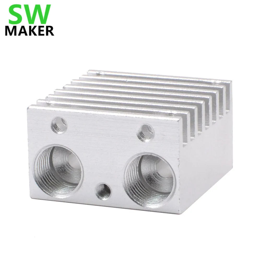 Полностью металлический двойной многоэкструзионный HotEnd V6 Cyclops Chimera двойная