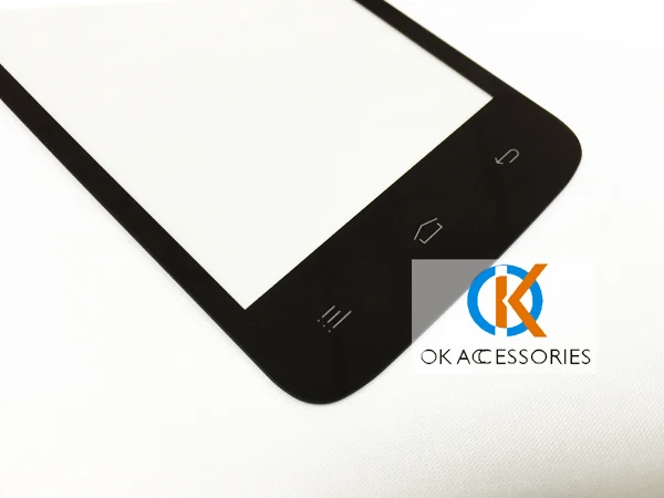 HQ черный цвет для Fly IQ440 сенсорный экран дигитайзер с лентой|touch screen digitizer|screen touch |