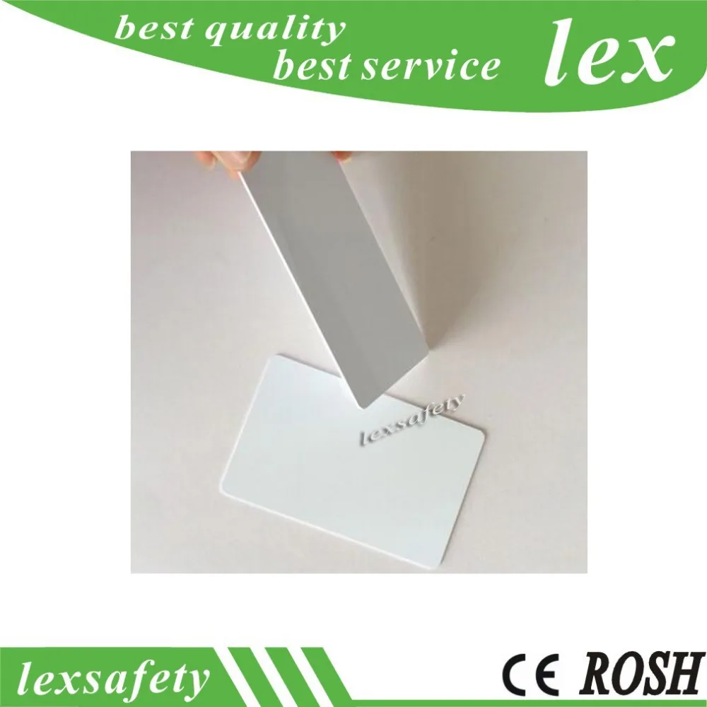 

100 шт./лот 125 кГц ISO11785 RFID бесконтактная белая карта без рисунка ID карта смарт-карта EM4305