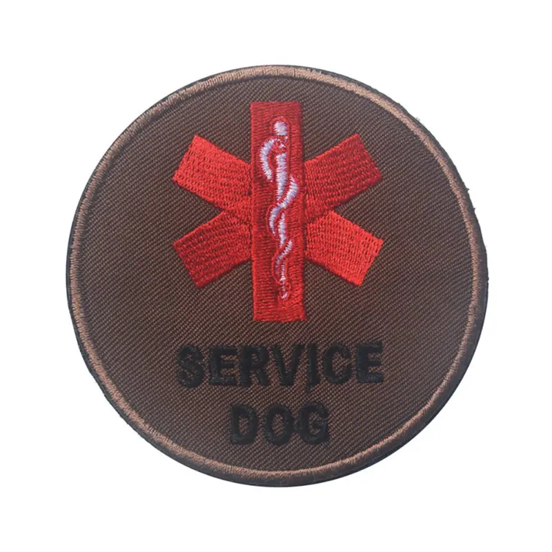 Хит! Служба помощи собакам Волшебная Собака Глава вышивка эмблема печать мини