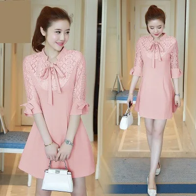 3XL плюс большие размеры женская одежда 2017 Весна-осень в Корейском стиле vestidos