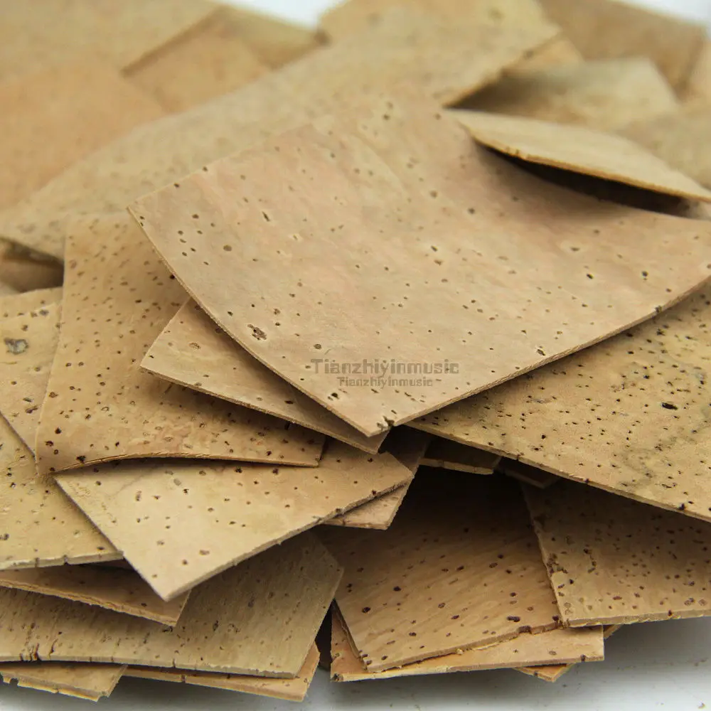 50 шт. пробковый лист для саксофона 1 5 мм|neck cork|natural cork sheetcork sax |