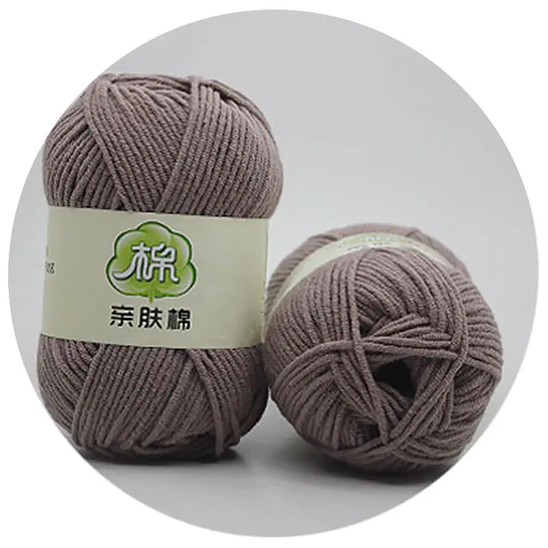 11 50 г/мяч теплый DIY молочный хлопок шерсть для маленьких детей шерсть для вязания детей ручной вязки мягкое вязаное одеяло крючком пряжа высокого качества - Цвет: 11