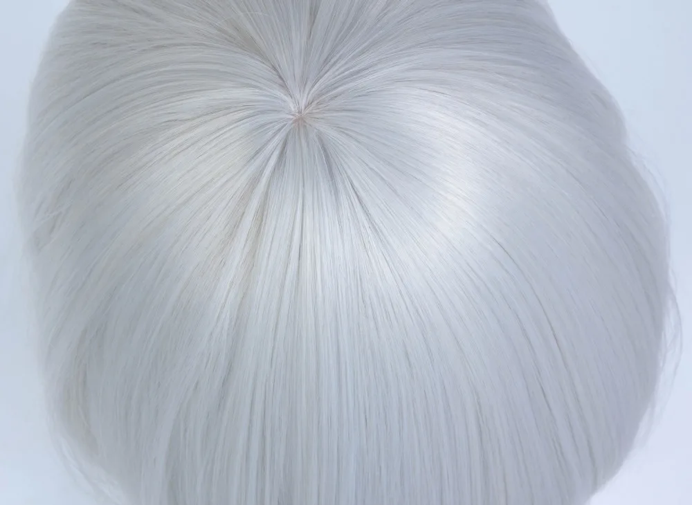 Японская игра NieR:Automata Cosplay Wig YoRHa No.2 Тип B косплей волос короткий белый прямой парик