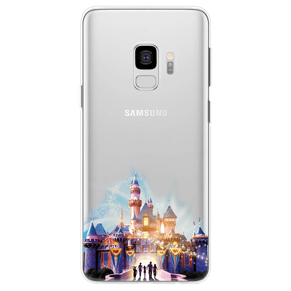 dsncb Модные замок с цветочным узором для девочек Чехлы для samsung Galaxy S8 S9 S10 плюс S10e A7 A9 A10 A20e A30 A40 A50 A60 A70 Note 8 9 10 Pro Coque - Цвет: dsncb