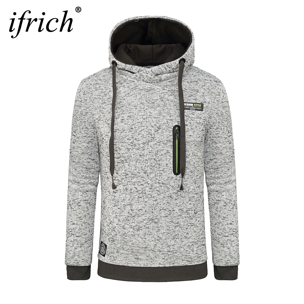 

Мужская толстовка с капюшоном Moletom, повседневная однотонная толстовка с капюшоном, модный тонкий спортивный костюм