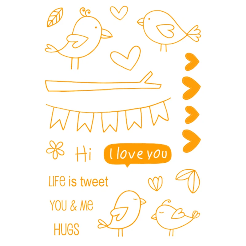 Птицы металлические режущие штампы для скрапбукинга Новые 2019 высечки