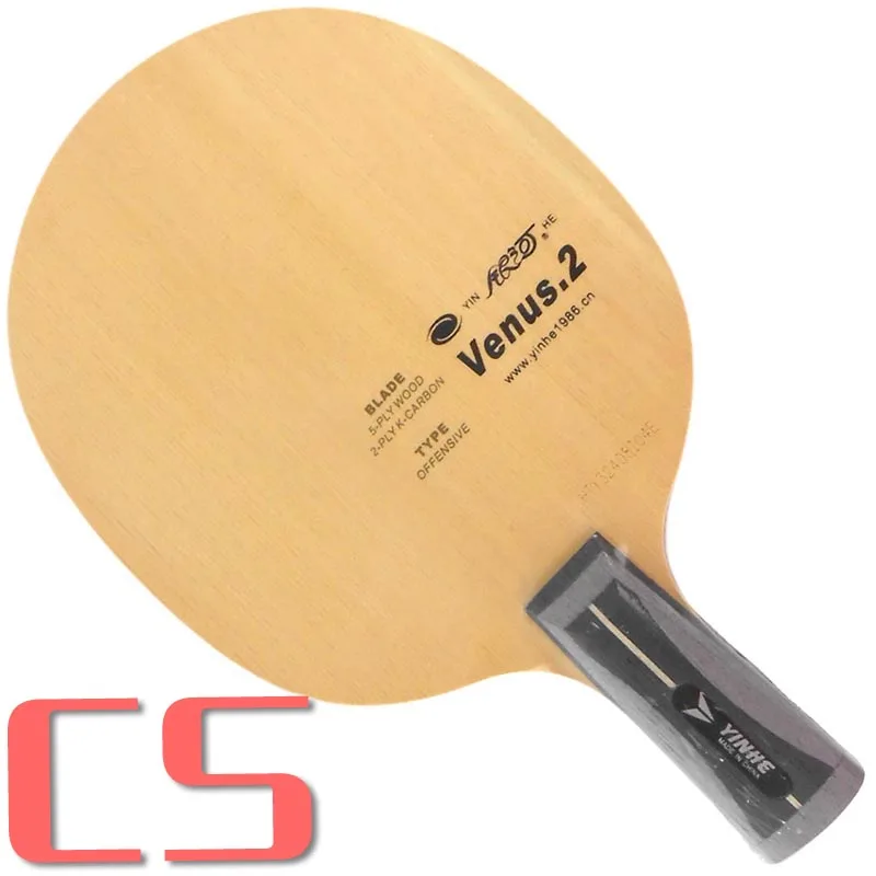 CS short handle Yinhe Venus.2 V2 V 2 V-2 лезвие для настольного тенниса - Цвет: CS short handle