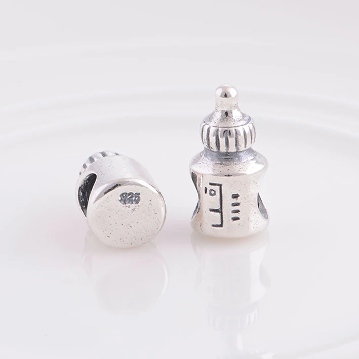 Подходит для браслета Pandora с подвесками в виде бутылки молоком изготовления