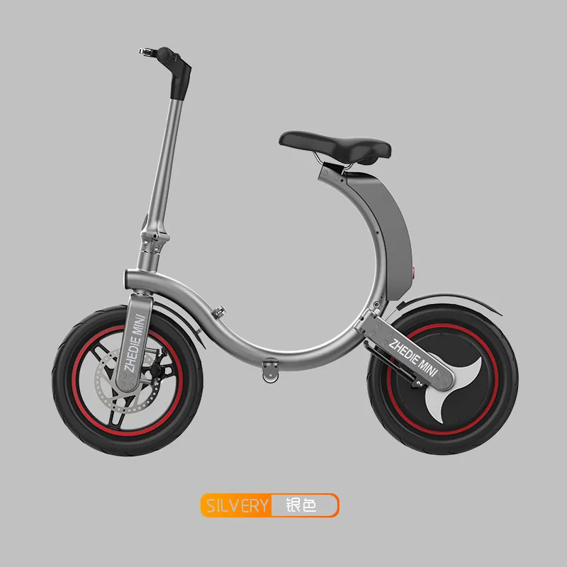 silver 7.8AH 450W 2-колесный Скутер Складной электрический скутер с буксировочный трос режим взрослые дети e-велосипеда Ховерборд P3 - Цвет: silver 7.8AH
