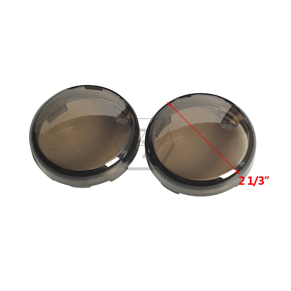 Motorcycle Turn Signal Lights Indicator Lens Cover Case for Harley Dyna Softail Sportster XL883 XL1200 2002-2015 |
