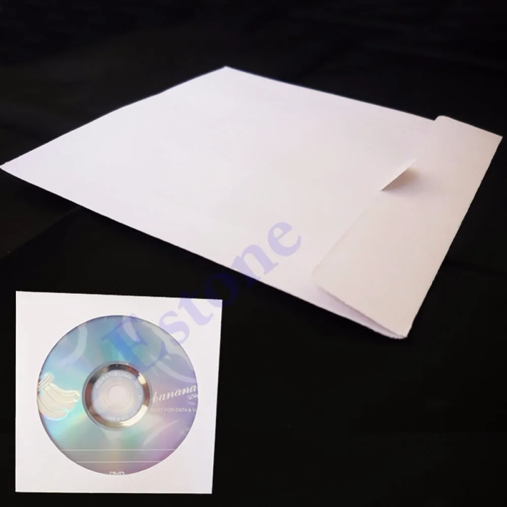 50 шт. бумажные конверты с откидной крышкой для мини CD DVD|window envelope|mini paper envelopespaper