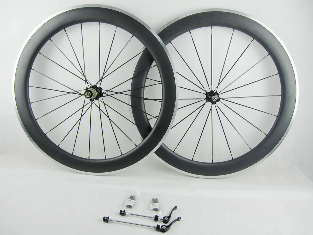 

IPLAY 700C carbon rim clincher 50mm alloy brake surface carbon road wheel aluminum brake surface powerway R36 carbon wheels 23mm