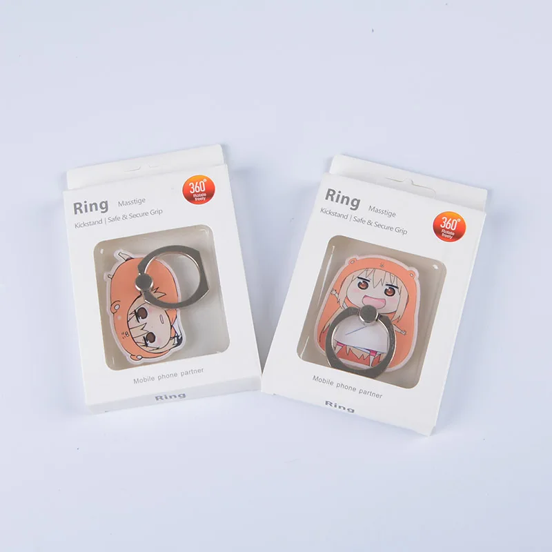 Модель Аниме Koteta Himouto Umaru Cham Chan Doma наклейка на палец кольцо мобильный телефон
