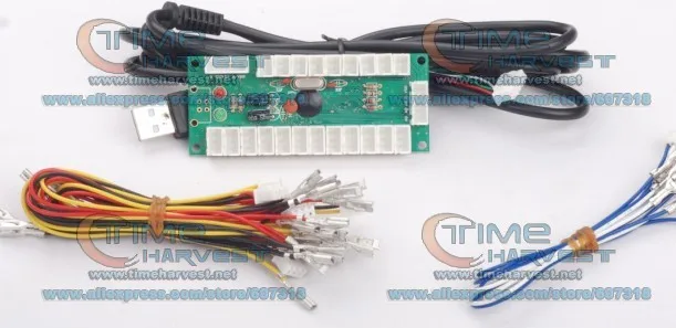 

Высококачественный USB-кодировщик для аркадных игр с нулевой задержкой, 2 шт., для джойстика MAME Jamma PC Fighting Games, поддержка светодиодных кнопок, игровой автомат для аркадных игр