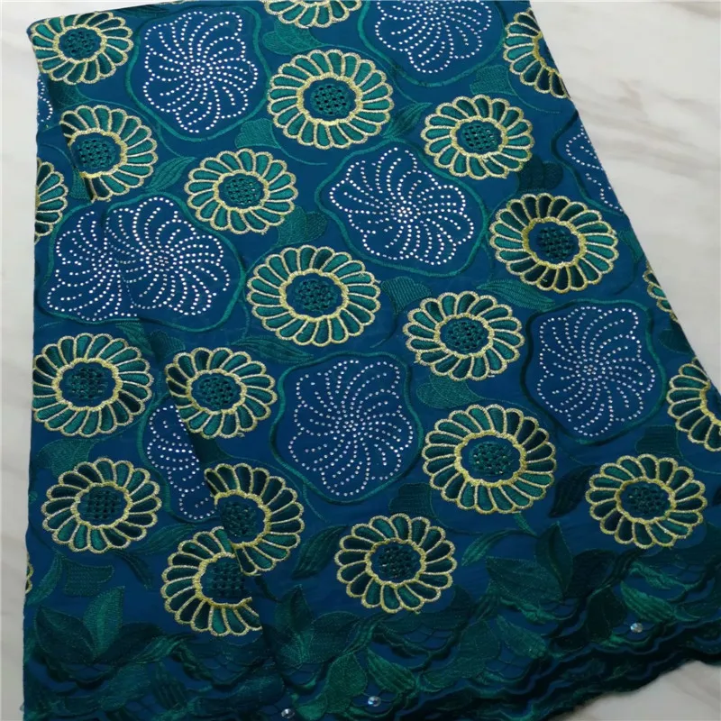 New Design Swiss Voile Cotton Lace Fabric 2019 Latest In Switzerland High Quality African For Dress | Дом и сад